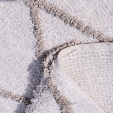 Tapis enfant fait main en coton berber spirit Blanc 5 - vertbaudet enfant 