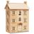 Grande maison de poupées en bois naturel Beige 1 - vertbaudet enfant 