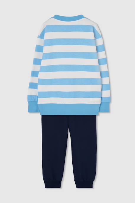 Ensemble sweat-shirt et pantalon enfant maille Multicolore 2 - vertbaudet enfant 