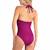 Maillot de bain menstruel 1 pièce femme Noir+Prune 8 - vertbaudet enfant 