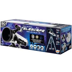 Jouet-Télescope réflecteur avec accessoires et guide d’activités pour l’observation astronomique