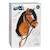 Cheval bâton d’équitation avec tête en peluche, accessoires et bâton en bois démontable Marron+Noir 6 - vertbaudet enfant 