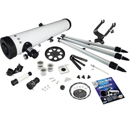Télescope réflecteur avec accessoires et guide d’activités pour l’observation astronomique Noir 4 - vertbaudet enfant 