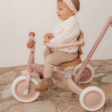 Tricycle évolutif 4 en 1 pour enfant Bleu+Rose 12 - vertbaudet enfant 