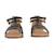 Sandales en cuir à brides Argent+Noir+Rose 11 - vertbaudet enfant 