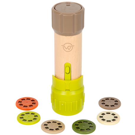 Lampe de poche enfant avec projecteur d’images éducatives pour exploration scientifique Vert 6 - vertbaudet enfant 