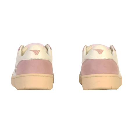 Baskets basses à lacets Off white rose off white 4 - vertbaudet enfant 