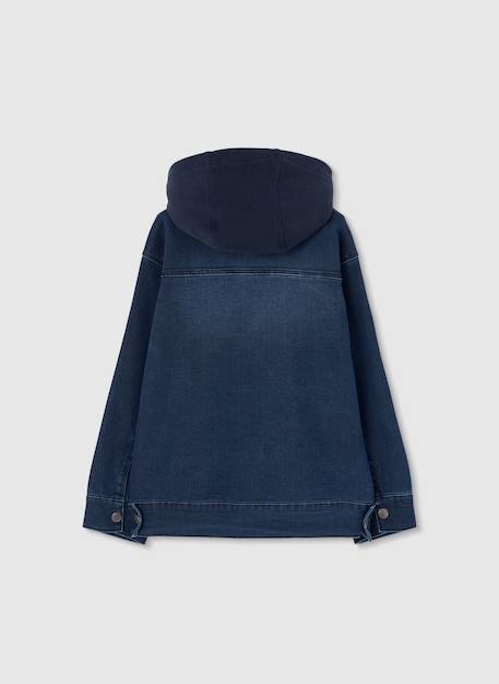 Blouson garçon en coton Bleu 2 - vertbaudet enfant 