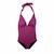 Maillot de bain menstruel 1 pièce femme Noir+Prune 6 - vertbaudet enfant 
