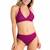 Maillot de bain 2 pièces pour règles femme Noir+Prune 7 - vertbaudet enfant 