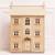 Grande maison de poupées en bois naturel Beige 2 - vertbaudet enfant 