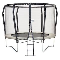 Trampoline premium ø 300?cm avec filet de sécurité + échelle - famili 300  - vertbaudet enfant