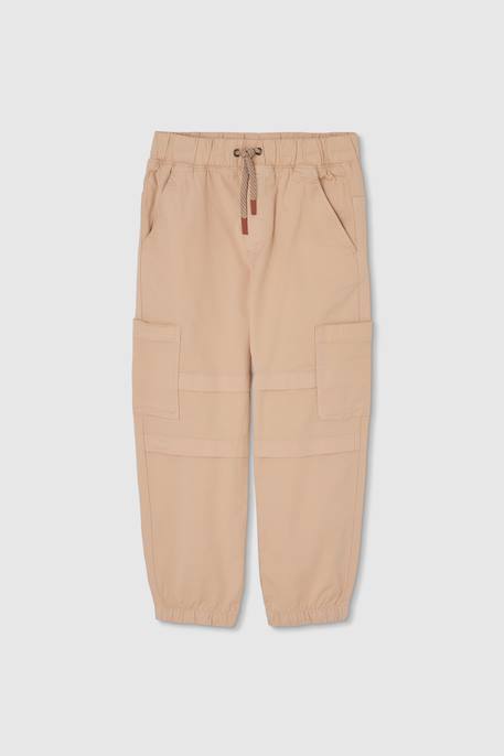 Pantalon enfant coton Marron 1 - vertbaudet enfant 