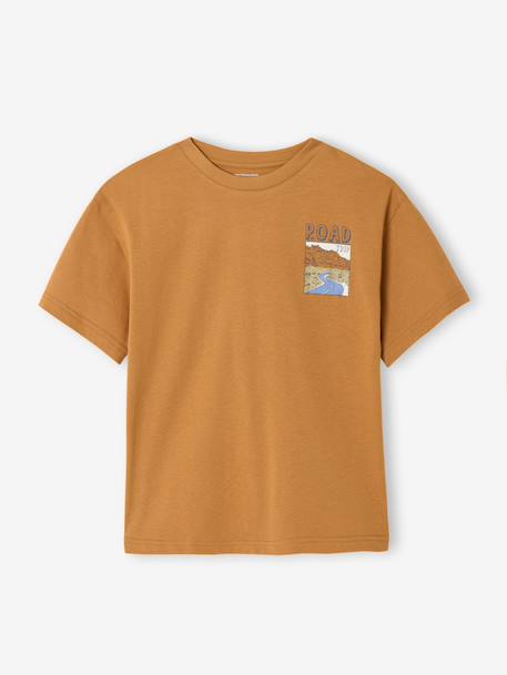 T-shirt à motif manches courtes garçon orange 4 - vertbaudet enfant 