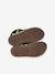 Sandales garçon cuir à scratchs kaki 5 - vertbaudet enfant 