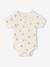 Lot 3 bodies bébé garçon coton bio rouge 2 - vertbaudet enfant 
