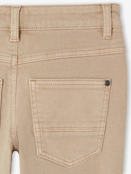 Slim garçon couleur morphologique MEDIUM argile+beige+bleu nuit+noir+tomette+vert émeraude 4 - vertbaudet enfant 