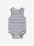 Lot 3 bodies bébé sans manches coton bio bleu 4 - vertbaudet enfant 