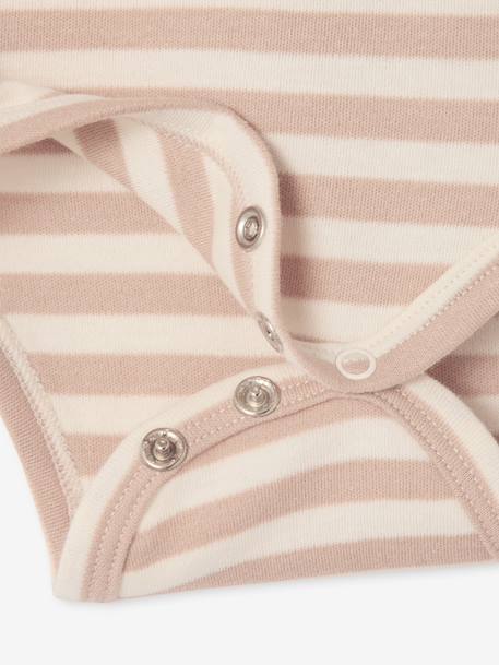Lot 3 bodies bébé sans manches coton bio bleu 6 - vertbaudet enfant 