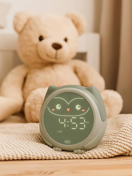 Réveil magique Owlie vert 5 - vertbaudet enfant 