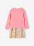 Ensemble fille robe + gilet mauve+rose imprimé 10 - vertbaudet enfant 