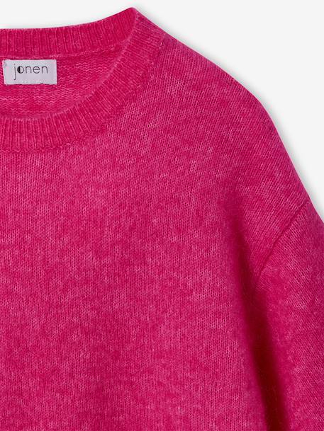 Pull manches courtes fille Jonen lilas+rose 8 - vertbaudet enfant 
