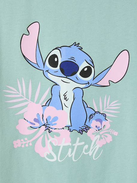 T-shirt manches courtes Lilo & Stitch vert d'eau 3 - vertbaudet enfant 