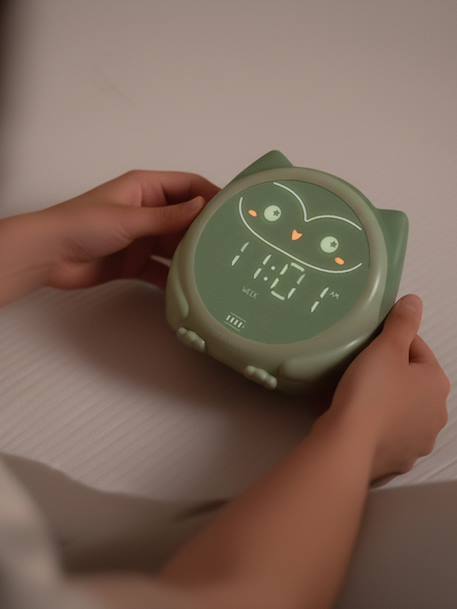 Réveil magique Owlie vert 4 - vertbaudet enfant 