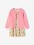 Ensemble fille robe + gilet mauve+rose imprimé 7 - vertbaudet enfant 