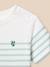 Marinière bébé - coton biologique Rayure amande+Rayure ciel 2 - vertbaudet enfant 