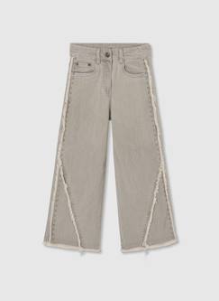 Pantalon fille denim  - vertbaudet enfant