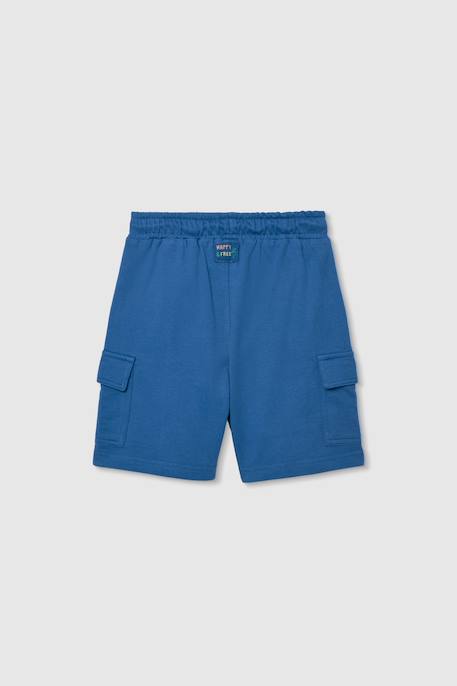 Bermuda cargo Bleu 2 - vertbaudet enfant 