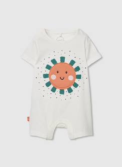 Grenouillère de bébé en coton  - vertbaudet enfant