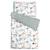 Parure de lit réversible safari Safari, vert, gris, blanc 4 - vertbaudet enfant 