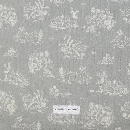 Nid d'ange avec capuche Crème gris 6 - vertbaudet enfant 
