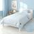 Parure de lit housse de couette et taie d'oreiller jeanne Beige+Blanc+Blanc à pois or+Bleu+Camel+Écru+Terracotta+Vert de gris 18 - vertbaudet enfant 