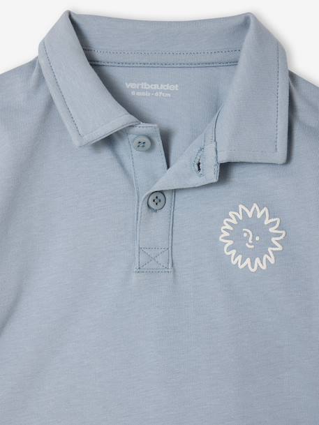 Ensemble polo pantalon bébé garçon rayé bleu 7 - vertbaudet enfant 