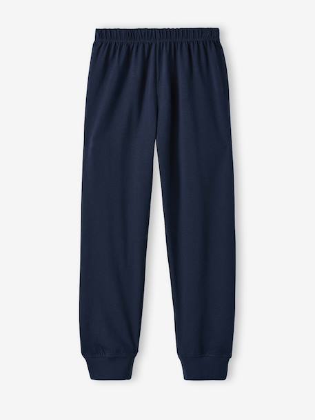 Lot 2 pyjama court et long marine 10 - vertbaudet enfant 