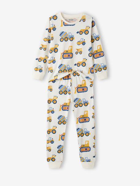 Lot 2 pyjama court et long bleu océan 7 - vertbaudet enfant 