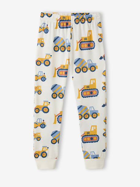 Lot 2 pyjama court et long bleu océan 9 - vertbaudet enfant 