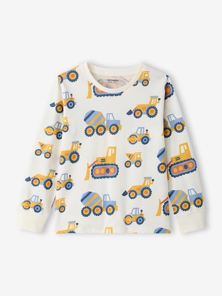 Lot 2 pyjama court et long bleu océan 8 - vertbaudet enfant 