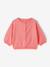 Gilet bébé en tricot broderie coeur blanc+corail 7 - vertbaudet enfant 