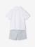 Ensemble short polo garçon rayé vert 6 - vertbaudet enfant 