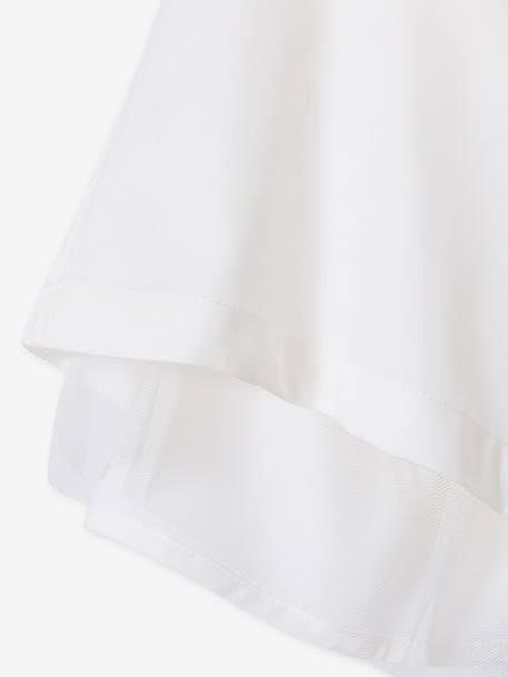 Ensemble robe patineuse boléro serre-tête blanc+vert sauge 9 - vertbaudet enfant 