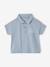 Ensemble polo pantalon bébé garçon rayé bleu 4 - vertbaudet enfant 