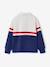 Sweat col polo manches longues encre 3 - vertbaudet enfant 
