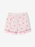 Ensemble pyjama short fraise rose pâle 2 - vertbaudet enfant 