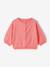 Gilet bébé en tricot broderie coeur blanc+corail 4 - vertbaudet enfant 