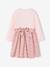 Ensemble 3 pièces robe cardigan serre tête rose pâle 5 - vertbaudet enfant 