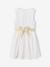 Ensemble robe patineuse boléro serre-tête blanc+vert sauge 5 - vertbaudet enfant 